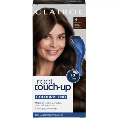 Clairol Root Touch-Up Hair Dye 4 Dark Brown 1 Pack
