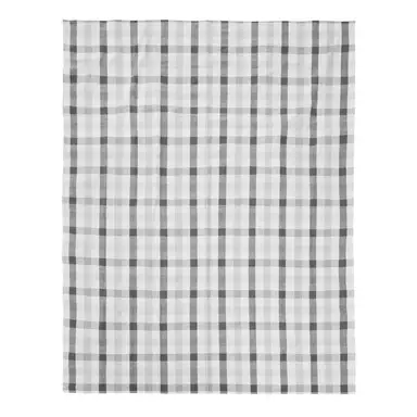 Maison by Premier Tablecloth Thread & Loom Check Black/Grey 140x180cm