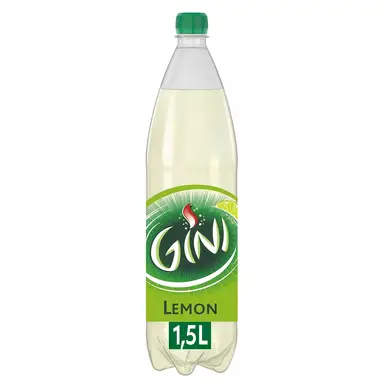 GINI Boisson gazeuse saveur citron - 1,5 L