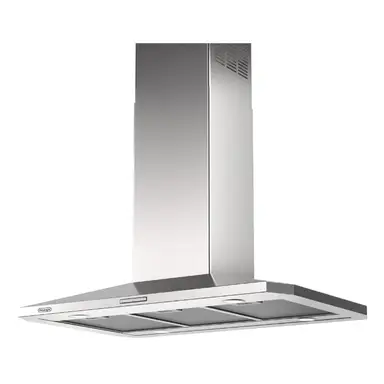 DeLonghi KA190 SS 60cm Chimney Cooker Hood, Ducted OR Recirculation