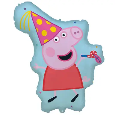 Peppa Shaped Shaped Foil Balloon 65cm x 85cm