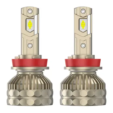 ENdureLite M33S H8/H9/H11 LED-Lampen, 20.000 Lumen, 6000 K Kaltweiß, effizientes Kühlsystem, 2er-Pack