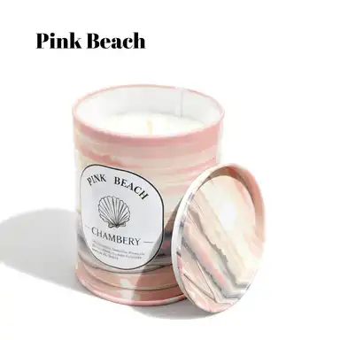 Zooly geurkaars in blik - Pink Beach, 260g, 1 stuk