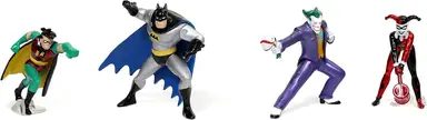 Jada Batman 2.75 inch 4 Pack Figure Diorama Set