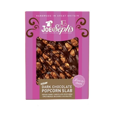 Joe & Seph's Vegan Dark Chocolate Christmas Popcorn Slab 115g