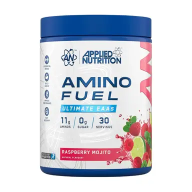 Applied Nutrition Amino Fuel EAA + BCAA + Glutamine Recovery Powder Raspberry Mojito Flavour - 390g