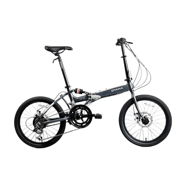 OYAMA-dazzle 500-vélo pliant-gris