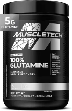 MuscleTech Platinum 100% Glutamin - 300 g