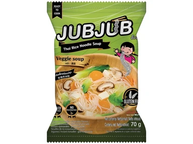 Jub Jub instant rijstnoedels groentesmaak 70 g