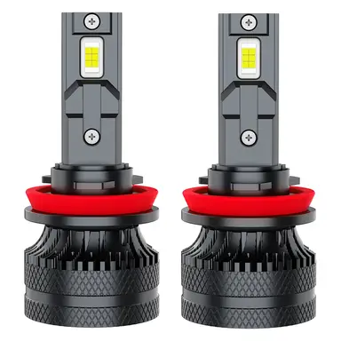 ENdureLite C10 H8/H9/H11 Leuchtmittel, 20.000 Lumen, 6000 K Kaltweißes Licht, effizientes Kühlsystem, 2er-Pack