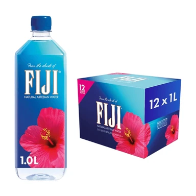 FIJI Water Natural Artesian Still Water - 1L (Pack of 12)
