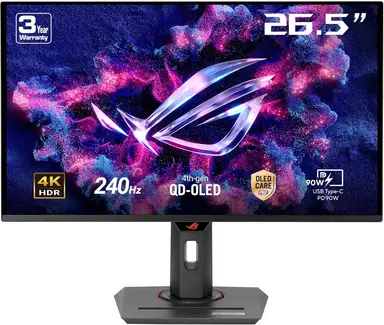 ASUS ROG Strix XG27UCDMG 27" OLED 4K 240Hz 0.03ms G-Sync Gaming Monitor