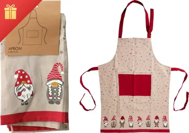 Koopman Schort met Kerst Ontwerp