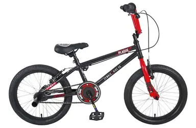 Zombie Plague Black/Red BMX Bike