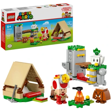 LEGO Toad-baas' kampeerplaats