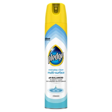 Pledge Everyday Clean, Multi Surface Polish Cleaner, Classic, 250ml