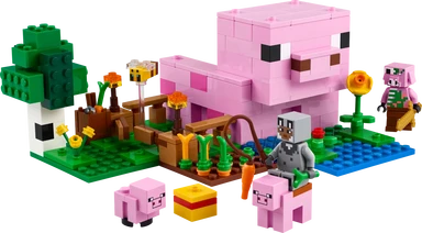 LEGO Minecraft 21268 Het Huis van het Biggetje Bouwset
