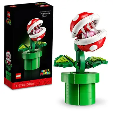 LEGO Super Mario Plante Piranha - Modèle de Construction pour Adultes 71426