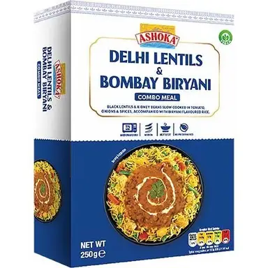 ASHOKA Instant Delhi Linzen & Bombay Biryani 250G