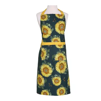 RHS by Dexam Apron Sunflower Navy/Yellow