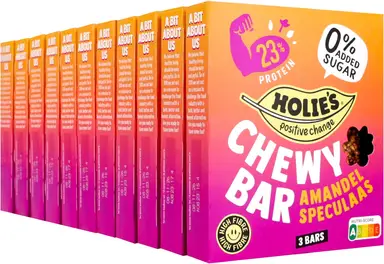 Holie's Chewy bar Amandel Speculaas 11 pack x 3 bars