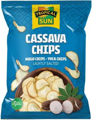 Cassava Chips Lightly Salted 80g