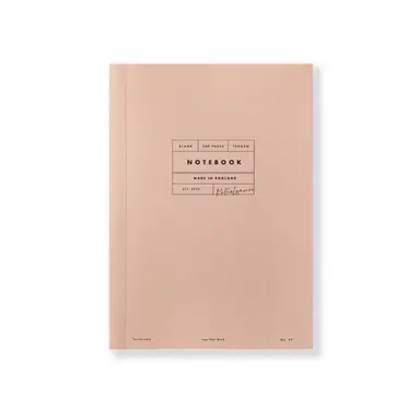 Katie Leamon A5  Notebook 300 Blank Pages 100GSM Terracotta