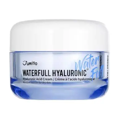 JUMISO Waterfull Hyaluron-Creme 50 ml | Gesichtsfeuchtigkeitscreme, Hyaluronsäure für alle Hauttypen, tägliche Tiefenhydration, Muttertag, Geschenk