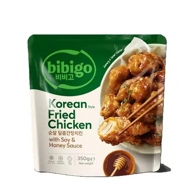 bibigo Korean Style Fried Chicken with Soy & Honey Sauce 350g/pack