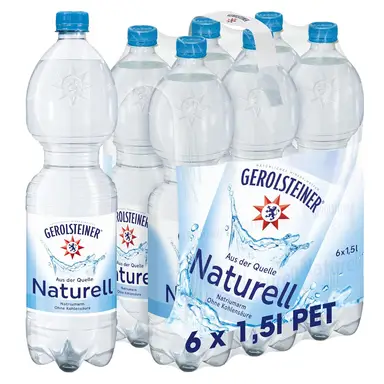 GEROLSTEINER Naturell 6x1,5L