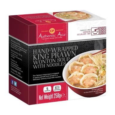 CP Prawn Wonton Soup with Noodles 258g/Pack