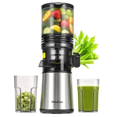 Slow Juicer Green Citrus Press/Juicer Automatic Juicers SUGIFT Cold Press Juicer With Wide Feed Chute