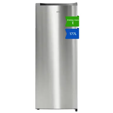 CHiQ JKR183DSSE 54cm Wide 144cm Tall Freestanding Upright Freezer - Stainless Steel