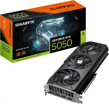 GIGABYTE GeForce RTX 5050 GAMING OC 8G Carte graphique - 8 Go