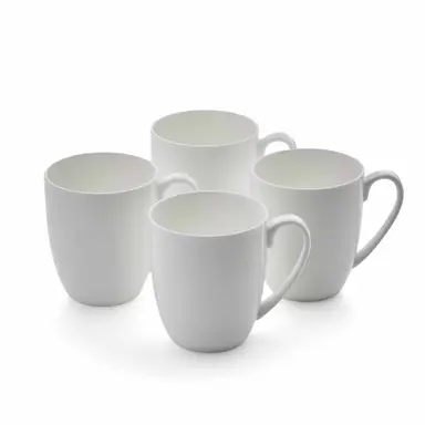 Royal Worcester Serendipity Set Of 4 Fine Bone China Mugs