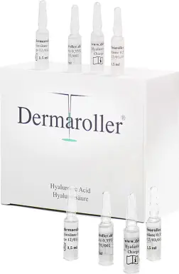 Dermaroller Hyaluronsäure Ampullen Hyaluronsäure Serum 30 x 1,5ml