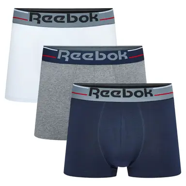 Reebok RBK TRUNKS MIKA-BLACK/SHADOW/GRIT GREEN - Maat XL