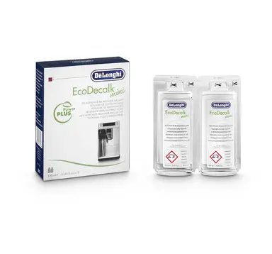 De'Longhi EcoDecalk Mini Descaling Solution, Twin Pack, 2x 100ml, DLSC200