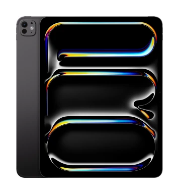 Apple 13-Zoll-iPad Pro Wi-Fi + Cellular (2025) 256 GB mit Standardglas - Space Black