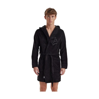 CR7 Peignoir noir - Taille XXL