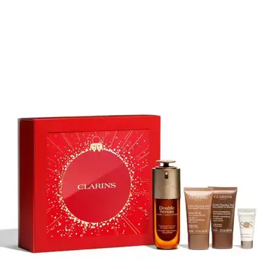 CLARINS Coffret double sérum et extra-firming - Double sérum 50 ml + Extra-firming jour 15 ml + Extra-firming nuit 15 ml + SOS Primer 5 ml