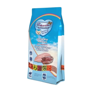 Renske Mini Nourriture pour chien saveur poulet et agneau - 2 kg