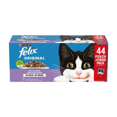 Purina Felix Original Sélection mixte en gelée - 44 x 85 g