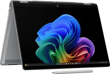 HP OmniBook X Flip - Enstrom 14-fk0076ng 35,6 cm (14") 3K OLED-Display (2880 x 1800), AMD Ryzen™ AI 7 350 2 GHz, Radeon 860M, 16 GB DDR5-RAM, 1000 GB SSD