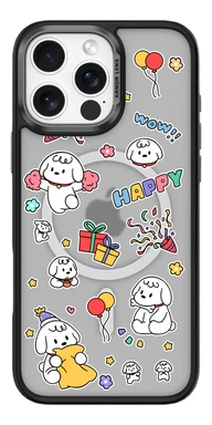 COMMA Cultural Series Magnetic Phone Case - iPhone16 - Happy Dog
