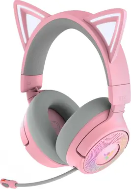 Razer Kraken Kitty V3 Pro - Kitty Wireless Gaming Headset - Pink