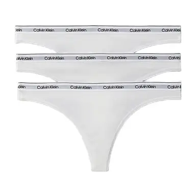 Calvin Klein 3 strings - Icon Logo - blancs - Taille M