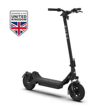 Pure Air5 Ultra Suspension Folding Electric Scooter - Black