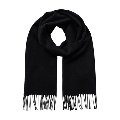 Resteröds Wool Scarf Black 1SIZE
