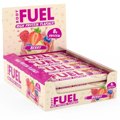 Applied Nutrition BODY Fuel High Protein Flapjack Berry - 12 X 40G